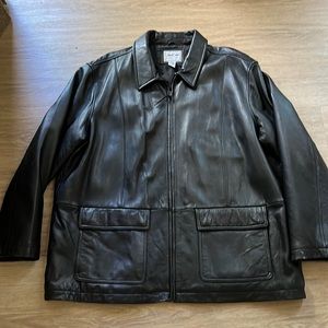 Cherokee genuine leather coat